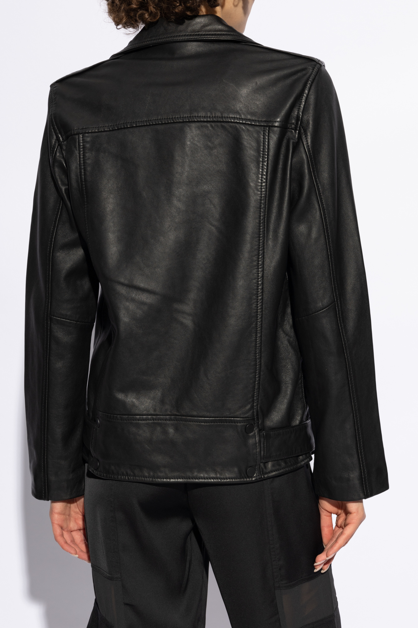 AllSaints Leather jacket 'Billie' | Women's | Vitkac